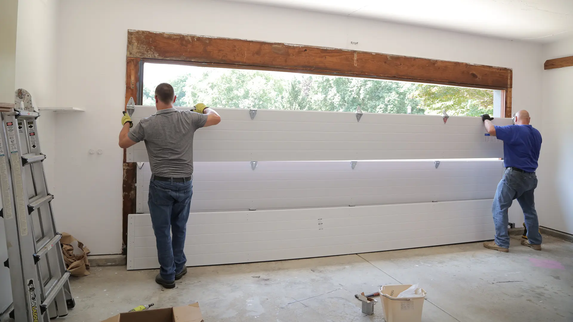Garage Door Panel Replacement Services
