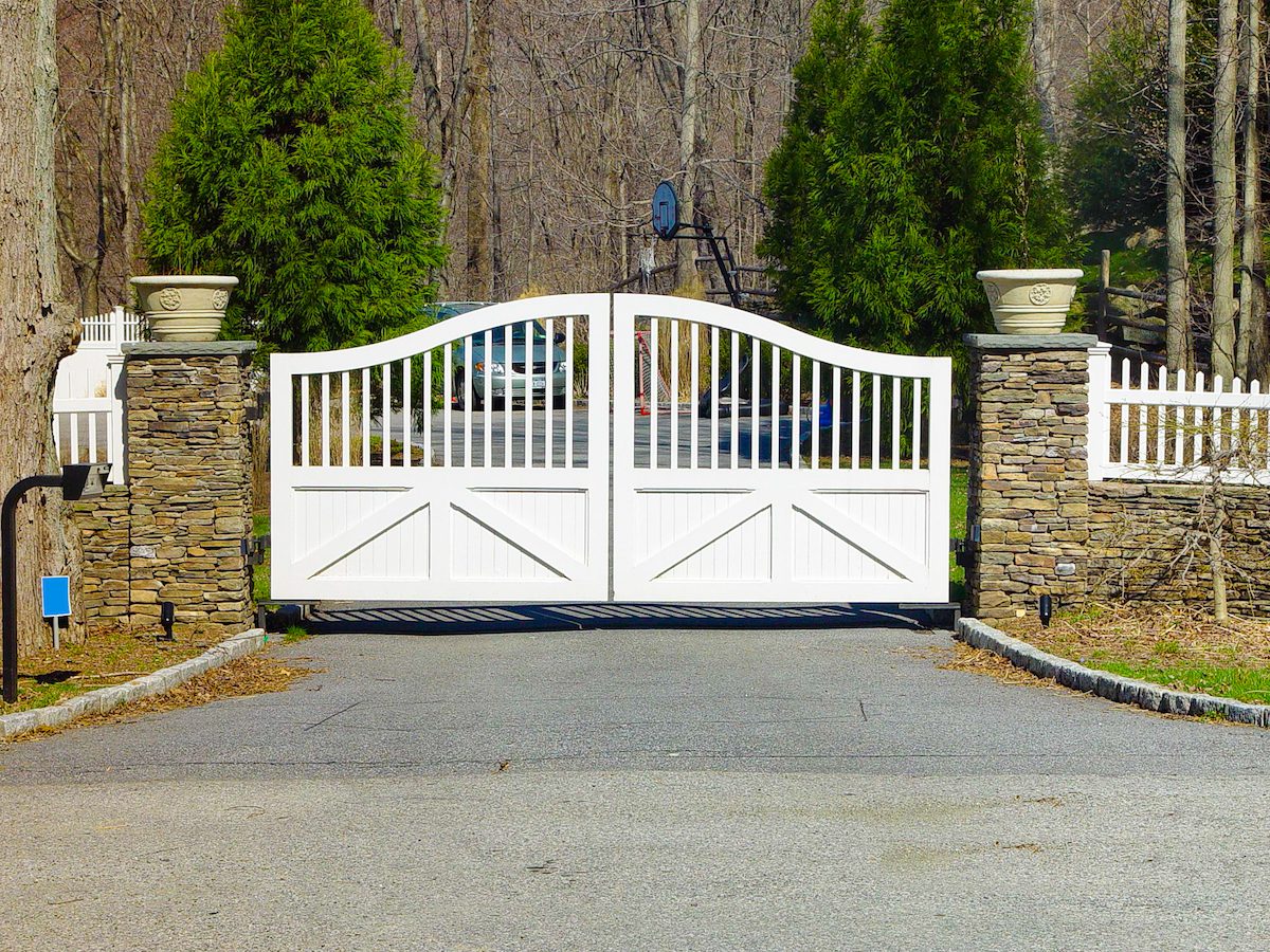 Residential New Driveway Gate Installation