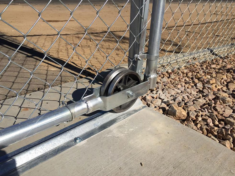 Residential Gate Roller replacement