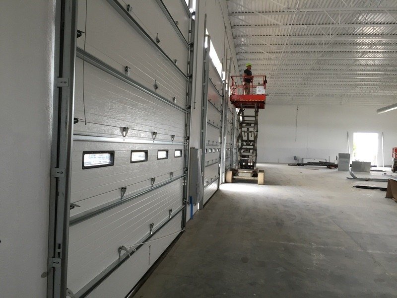 commercial garage door installation